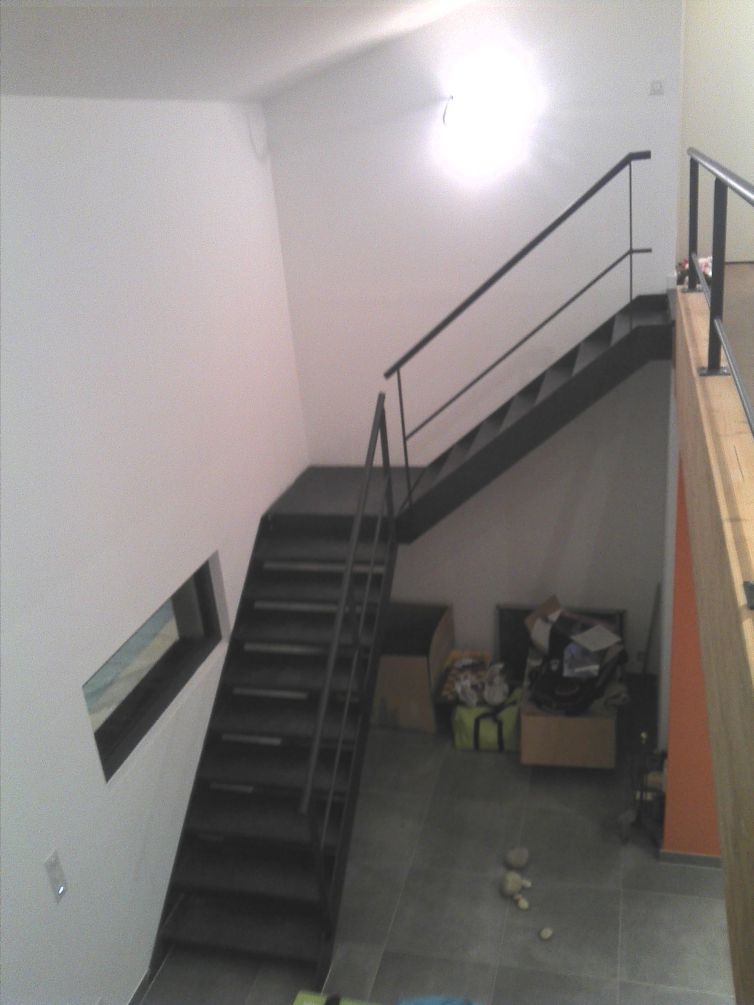 Escalier Ferronnier avec Palier